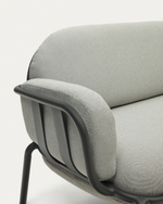 Joncols 3-местный алюминиевый диван серого цвета 225 см