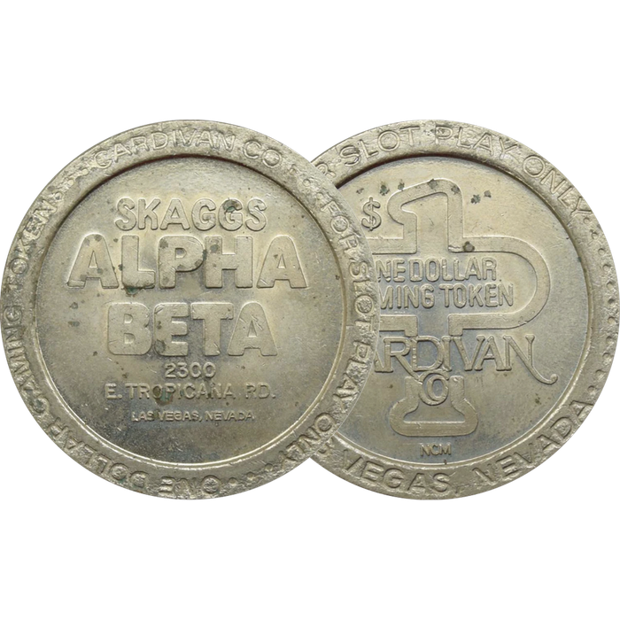 Skaggs Alpha Beta $1 Token