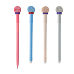 Ручка шариковая, масляная, Basir, синие чернила, серия "Леденец", с фигуркой, 40 шт