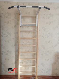 Монтаж шведской стенки Sv Sport в бетонные, кирпичные стены