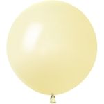 Шар (36''/91 см) Светло-желтый, макарунс, 1 шт.