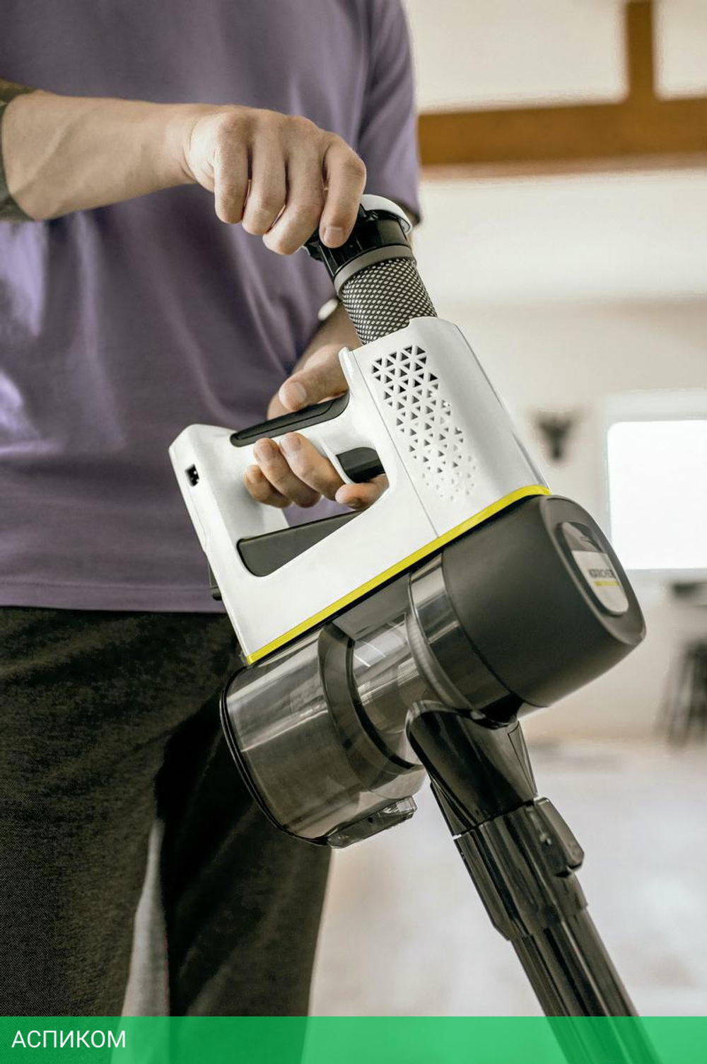 Пылесос Karcher VC 4 Cordless myHome Car (1.198-632.0)