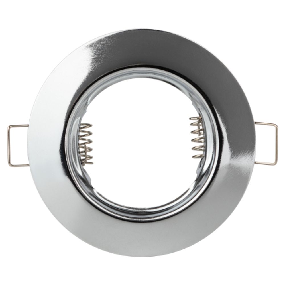 Светильник встраиваемый штампованный ЭРА ST3 CH под лампу MR16 GU5.3 хром