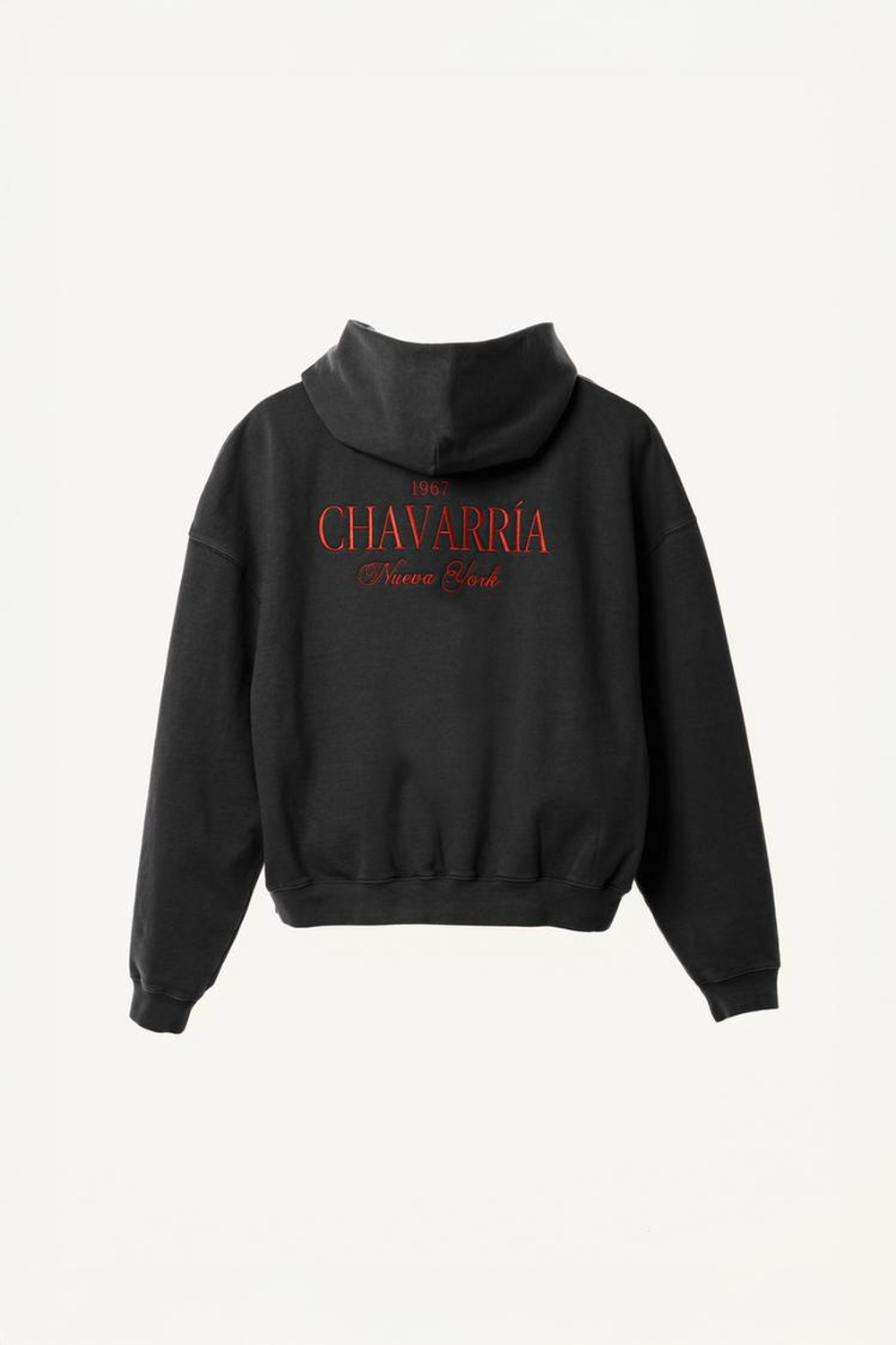 ZARA X WILLY CHAVARRIA ТОЛСТОВКА С КАПЮШОНОМ, ЧЕРНЫЙ