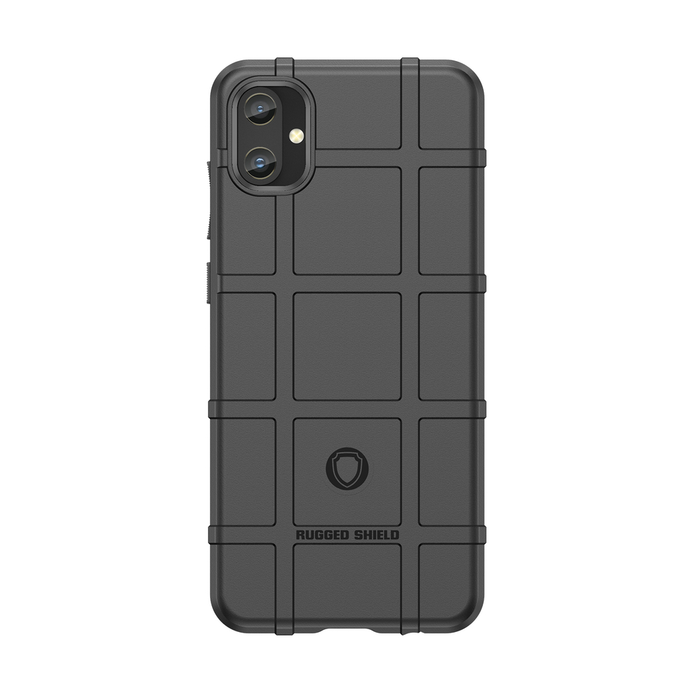 Чехол ударопрочный на Samsung Galaxy A05, мягкий отклик кнопок, серия Armor (максимальная защита) от Caseport