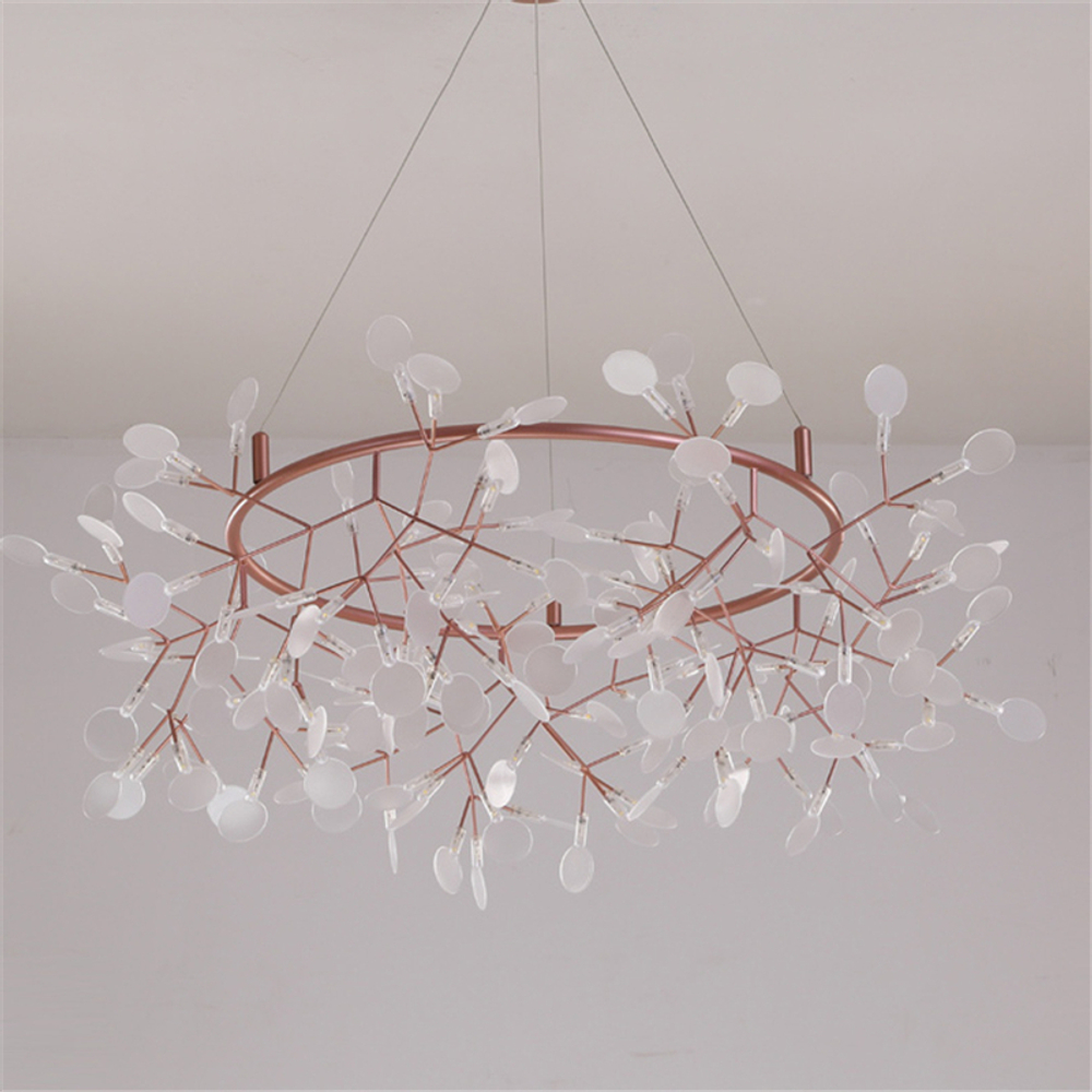 Pendant design lamp  Heracleum  Big O by Moooi (Brass,  D105)