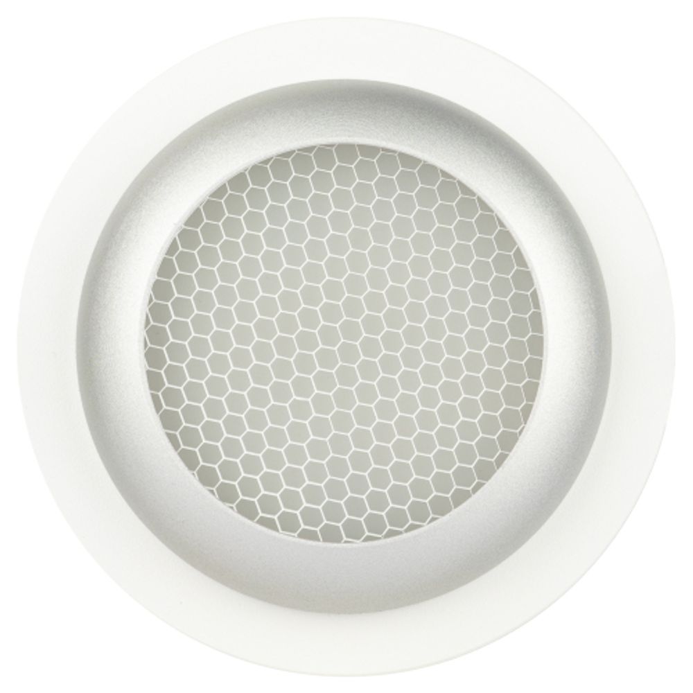 Светильник встраиваемый ЭРА KL111 WH/SL под лампу GX53 белый/серебро матовый | Встраиваемые светильники Для ламп GX53