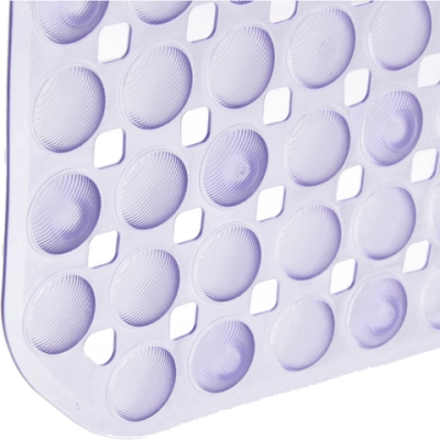 Коврик в ванну Селфи 68х36 ПВХ Сиена фиолетовый