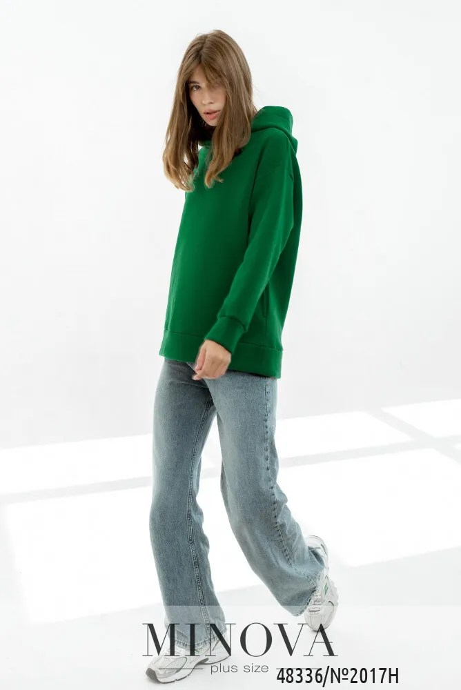 Худи 2017Н-зеленый Minova