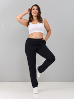 Костюм с брюками КБ-184/черныйбордо-листья