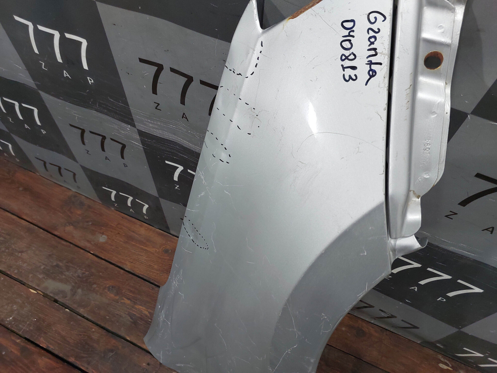 Крыло переднее правое LADA Granta 18-нв Б/У Оригинал 8450104274