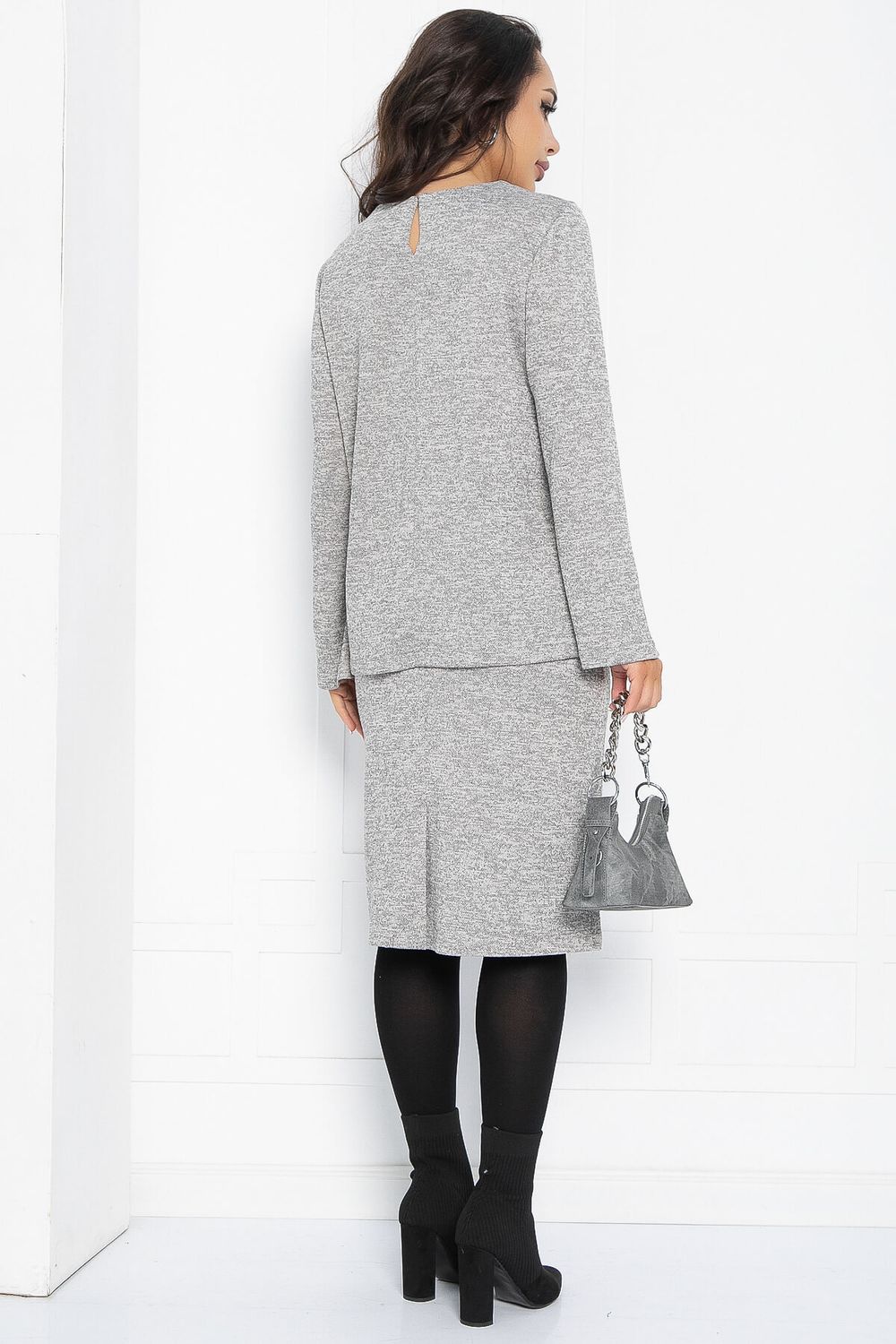 Костюм Портман (серо-бежевый) К12363-25 LT Collection