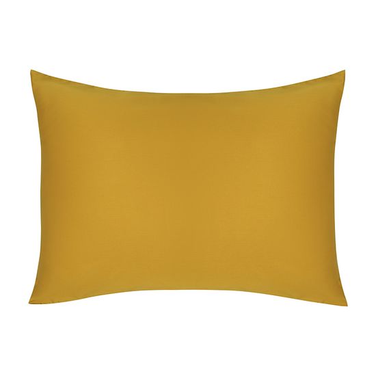 Набор наволочек из премиального сатина горчичного цвета из коллекции essential, 50х70 см