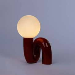 Настольный светильник Jean красный