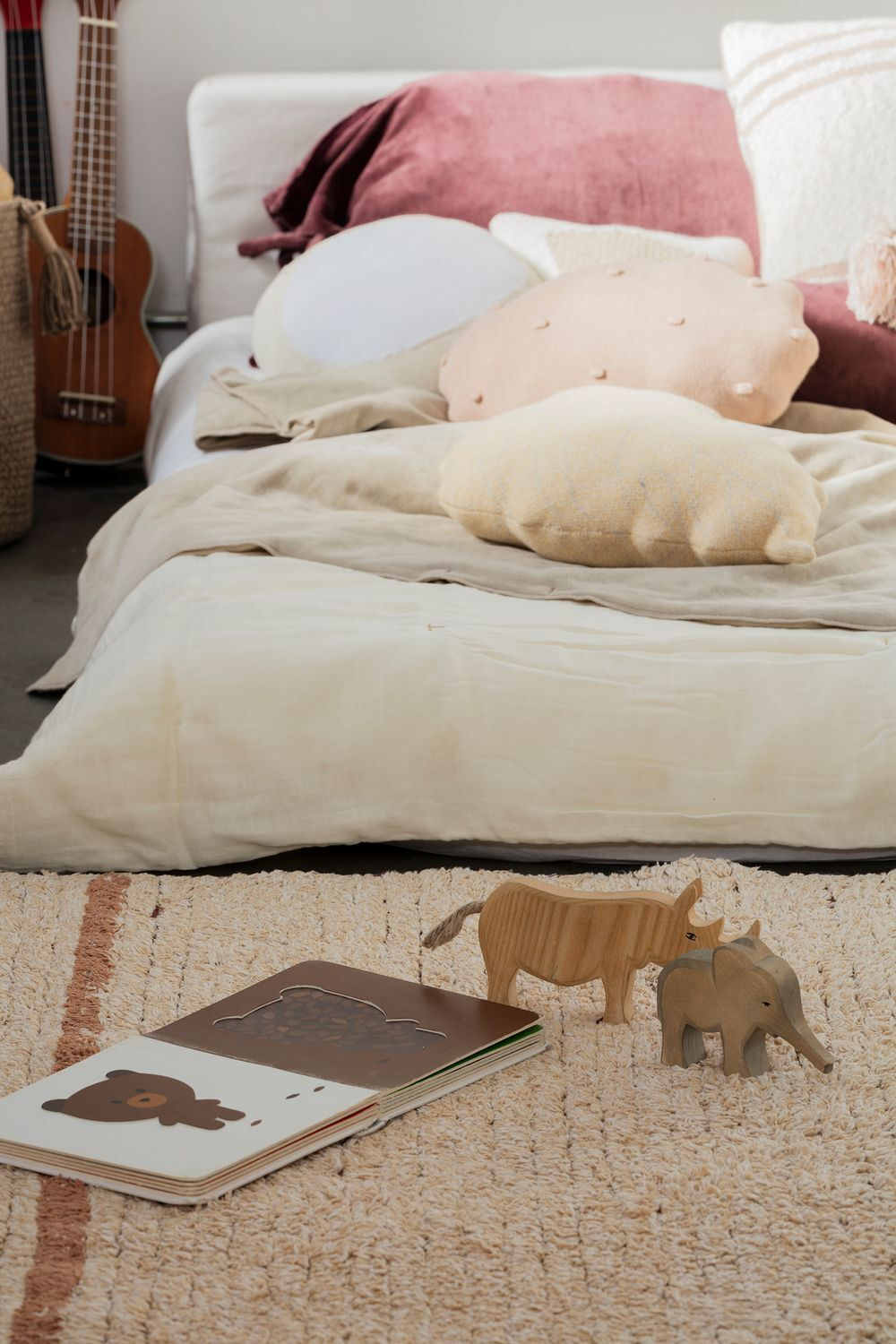 Двусторонний стираемый ковер Lorena Canals Twin Toffee S (120 x 160 см)