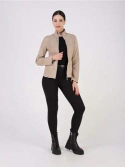 Кожаная куртка демисезонная замшевая двухсторонняя