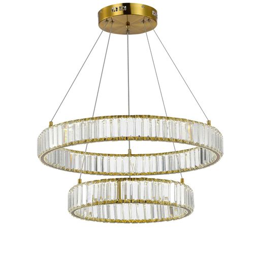 D2107-DW-4+6 BRASS (1) Люстра NW