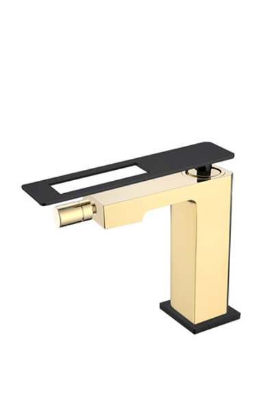 Смеситель Q для биде GoldBlack._Комплект