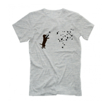 Футболка "Бигль и бабочки"