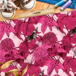 Ткань премиум дюспо романтический пейзаж