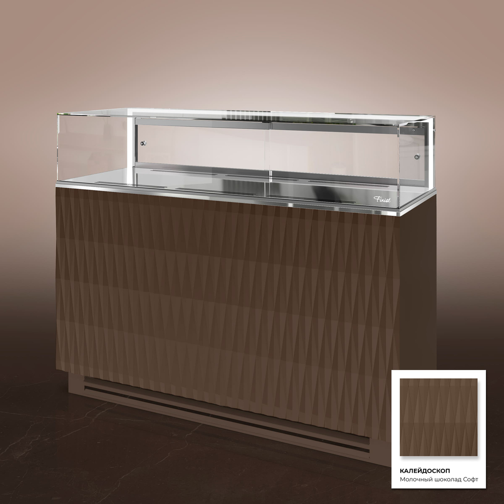 Кондитерская напольная холодильная витрина Finist GLASSIER 58 LUX