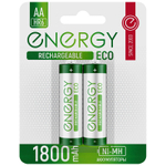 Аккумулятор Energy Eco NI-MH 1800mah R6 АА (2шт)