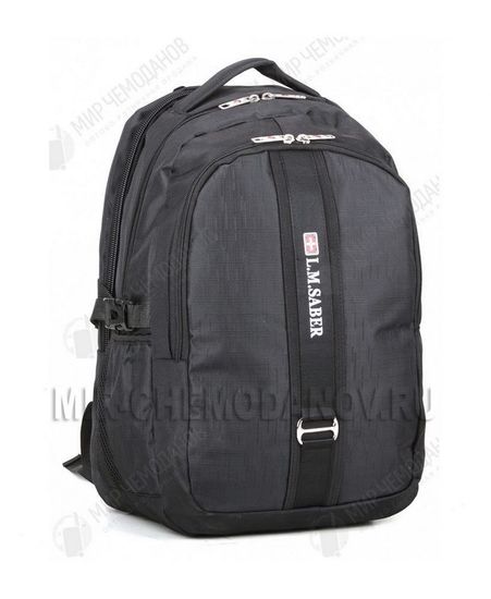 Рюкзак "Suissewin" 7227-03 (чёрн)