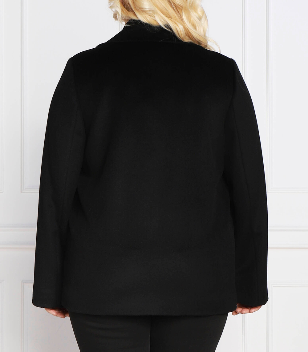 Хлопковое пальто natalia plus size Persona by Marina Rinaldi - черный(1084012)