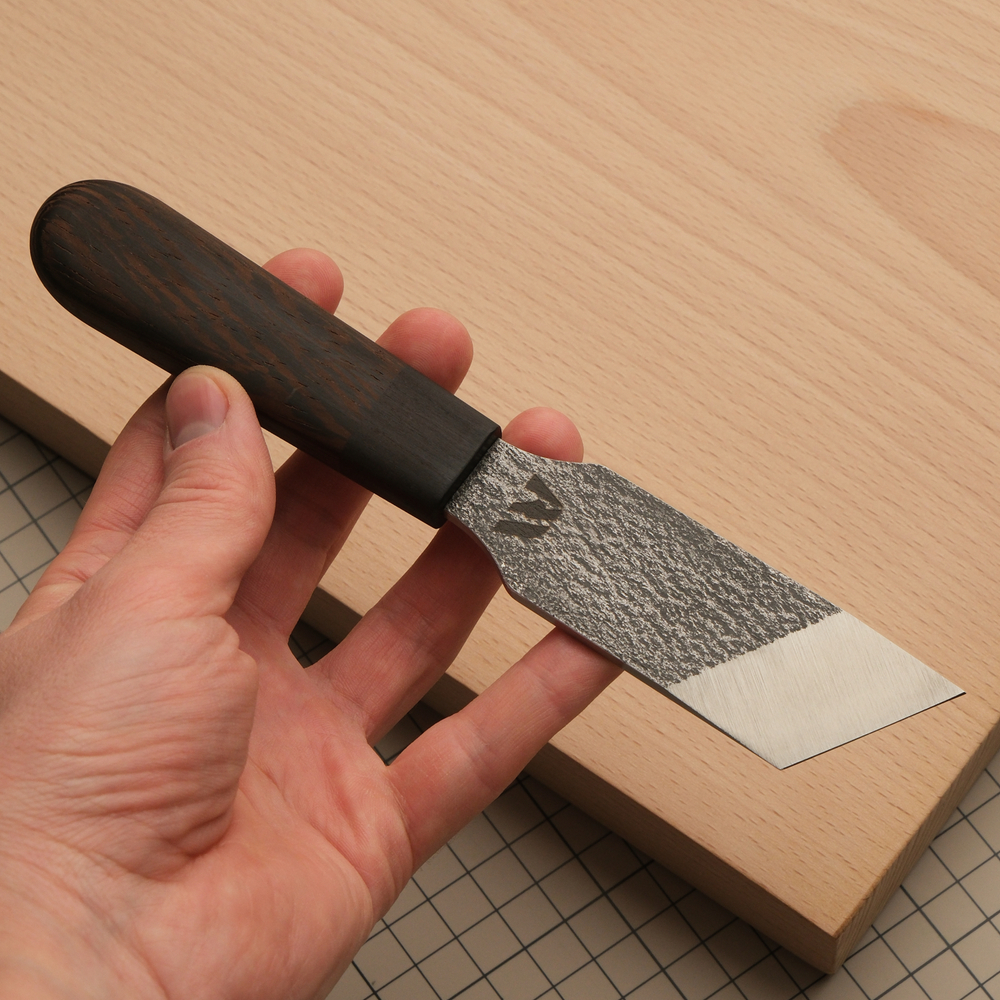 Нож шорный косой "Венге" // Wild Bull Tools