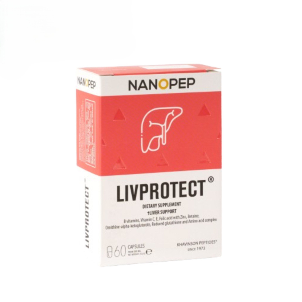 Ливпротект, LIVPROTECT®  №60, пептиды печени от гепатита