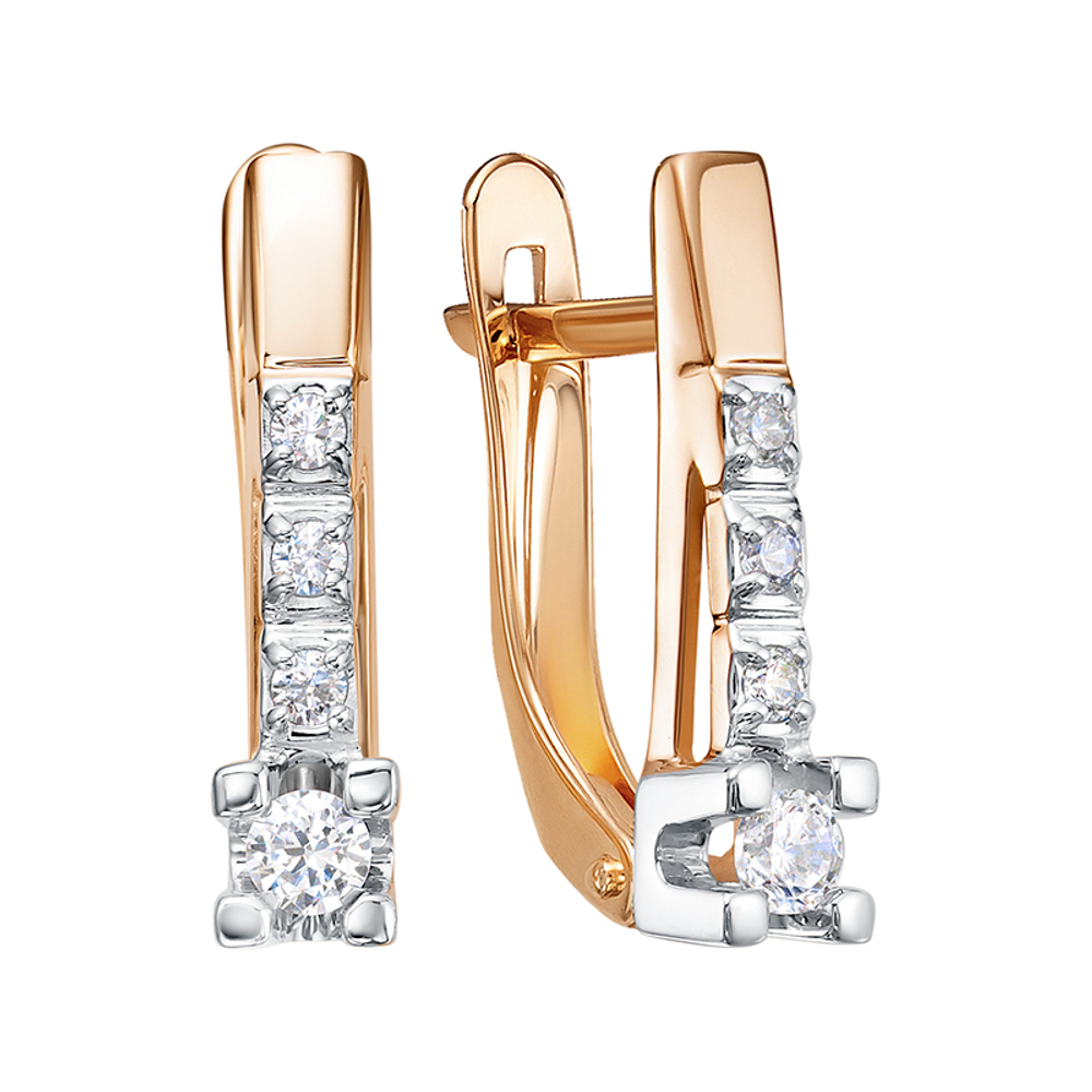 Серьги из золота 585 пробы