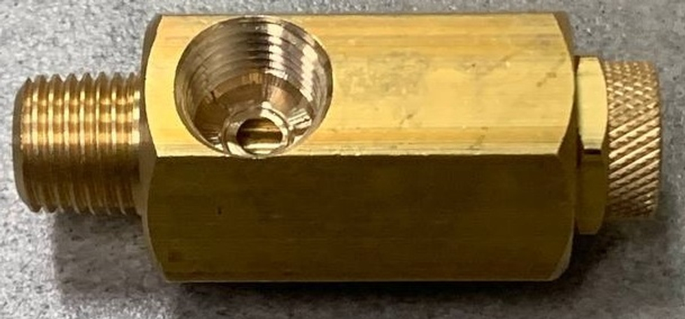 Клапан регулировочный к компрессору - Aquapro PRV-B-14M-14F (1/4'' внешн. и 1/4" внутр. резьба)