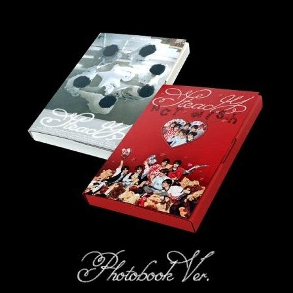Альбом NCT WISH - STEADY 1st Mini Album PHOTOBOOK 2 Version SET