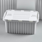 Ящик для хранения со створками "CПЛИТ" 10 лт 255x380x176 светло-серый