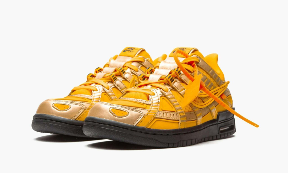 Nike Air Rubber Dunk "Off-White- University Gold"