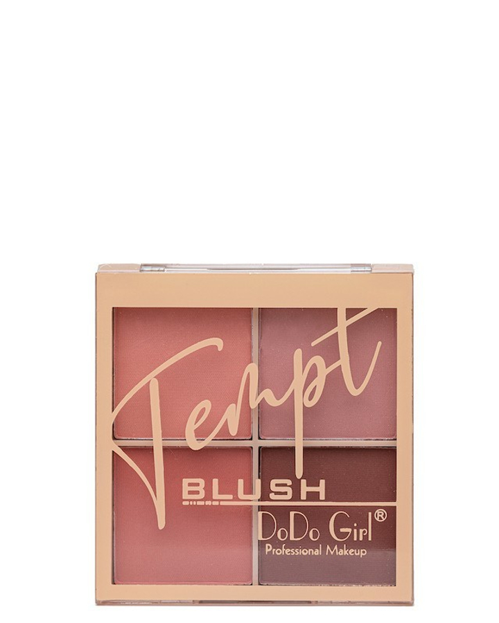 Румяна для лица DoDo Girl BB Blusher тон 01, 4 цвета