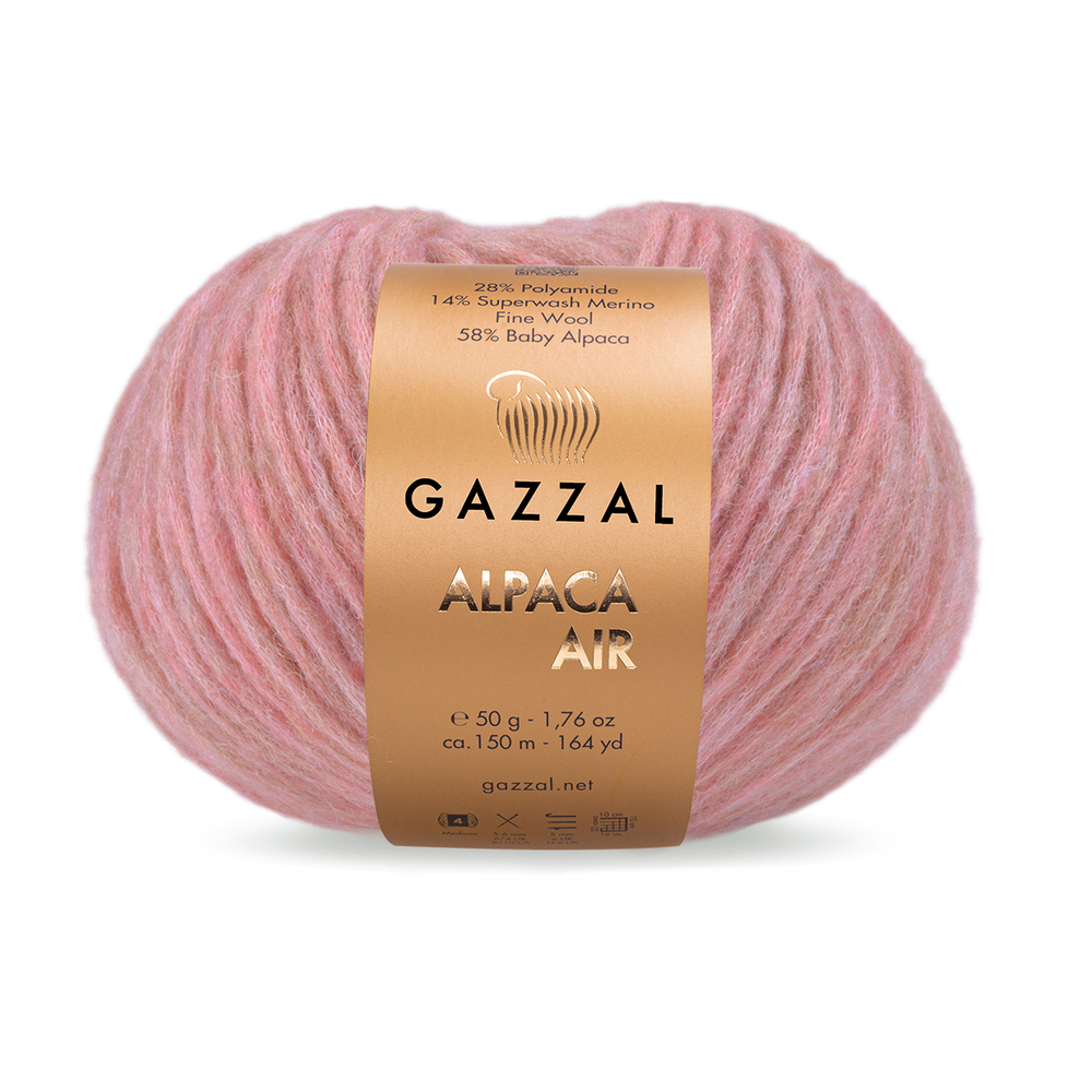 Пряжа для вязания Alpaca Air (94) 58% Baby Alpaca, 14% Superwash Merino Wool, 28% PA (50 гр. 150 м.)