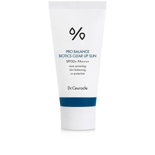 Dr.CEURACLE Солнцезащитный крем с пробиотиками Pro Balance Biotics Clear Up Sun SPF 50+ PA++++ 50 мл (14884)
