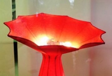 торшер morning glory lamp  by Ayala Serfaty красный