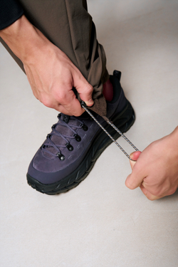 Брюки Nothomme Blue Monte Curved Blade Flannel-Lined Trousers "Taupe Brown"