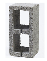 ВЕНТБЛОК керамзит 190х190х390 для дымохода