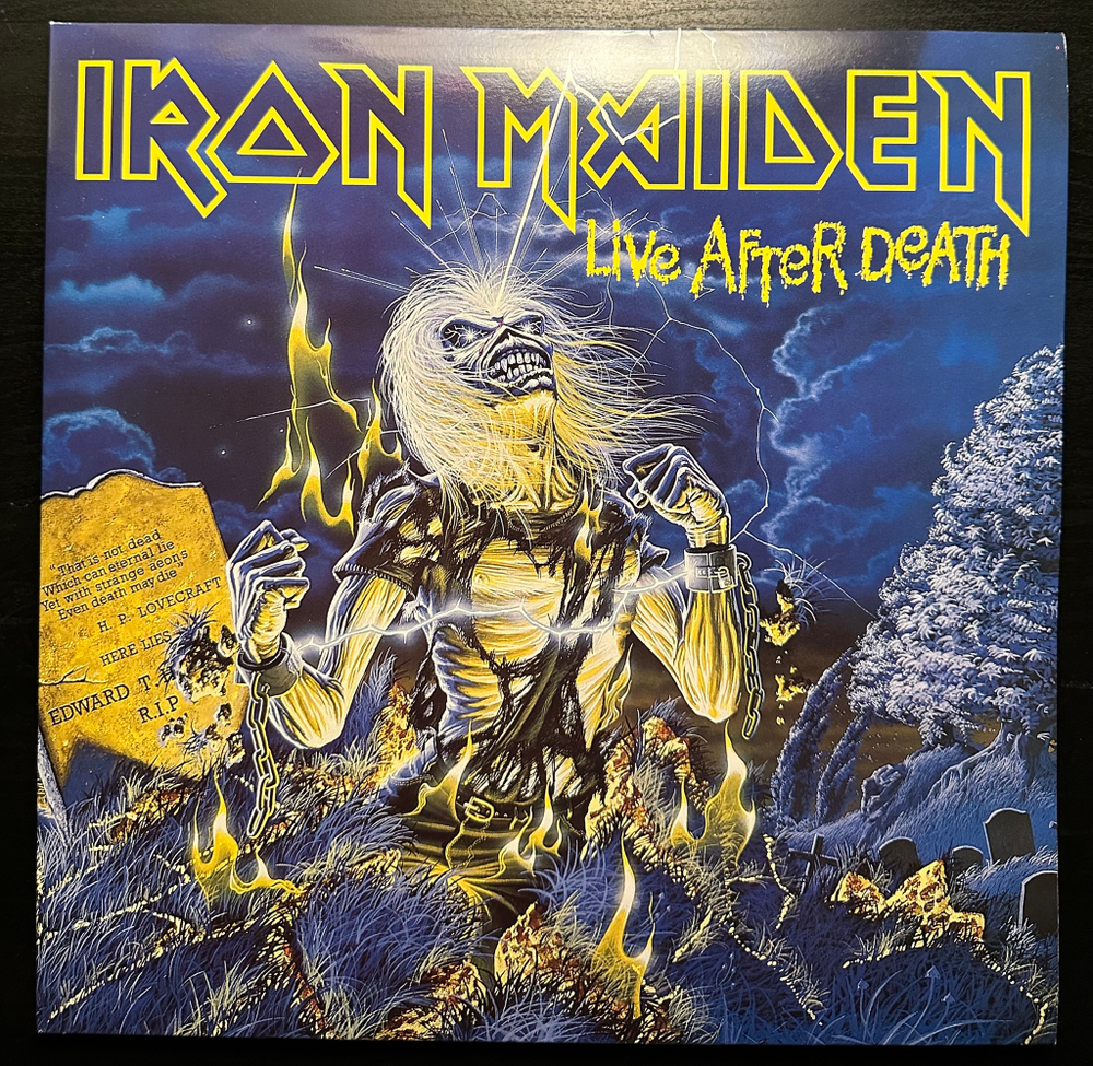 Iron Maiden - Live After Death 2LP (Англия 1991г.)