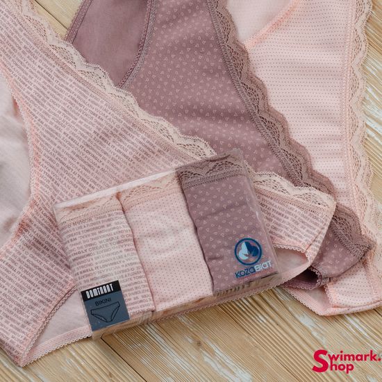 Трусики женские DOMINANT 39750-535, BIKINI, 3 шт. в уп.