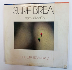 Винтажная виниловая пластинка LP Звуки Океана и Укулеле The Surf Break Band Surf Break From Jamaica (Japan 1977)