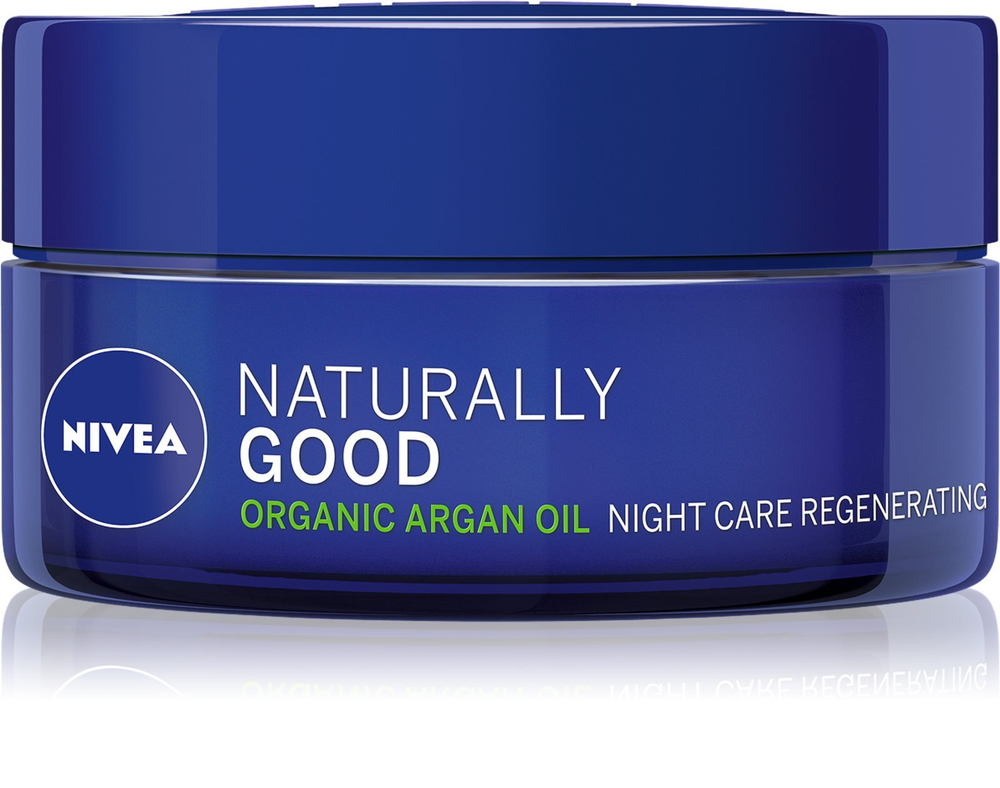 Nivea Naturally Good Organic Argan Oil - регенерирующий ночной крем /   50  ml  / GTIN 2800017859022