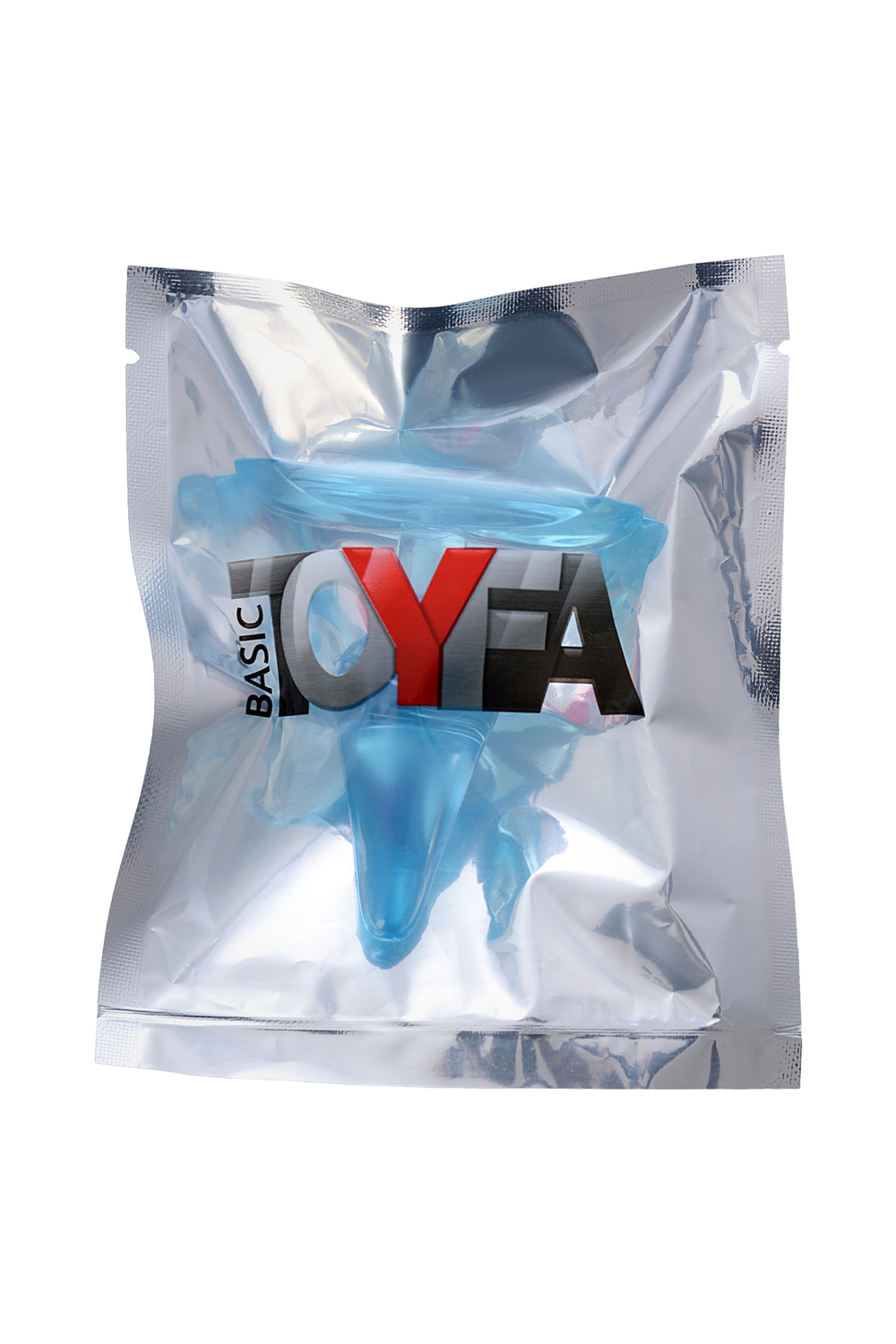 Анальная втулка TOYFA, ABS пластик, голубая, 6,5 см, Ø 2,5 см