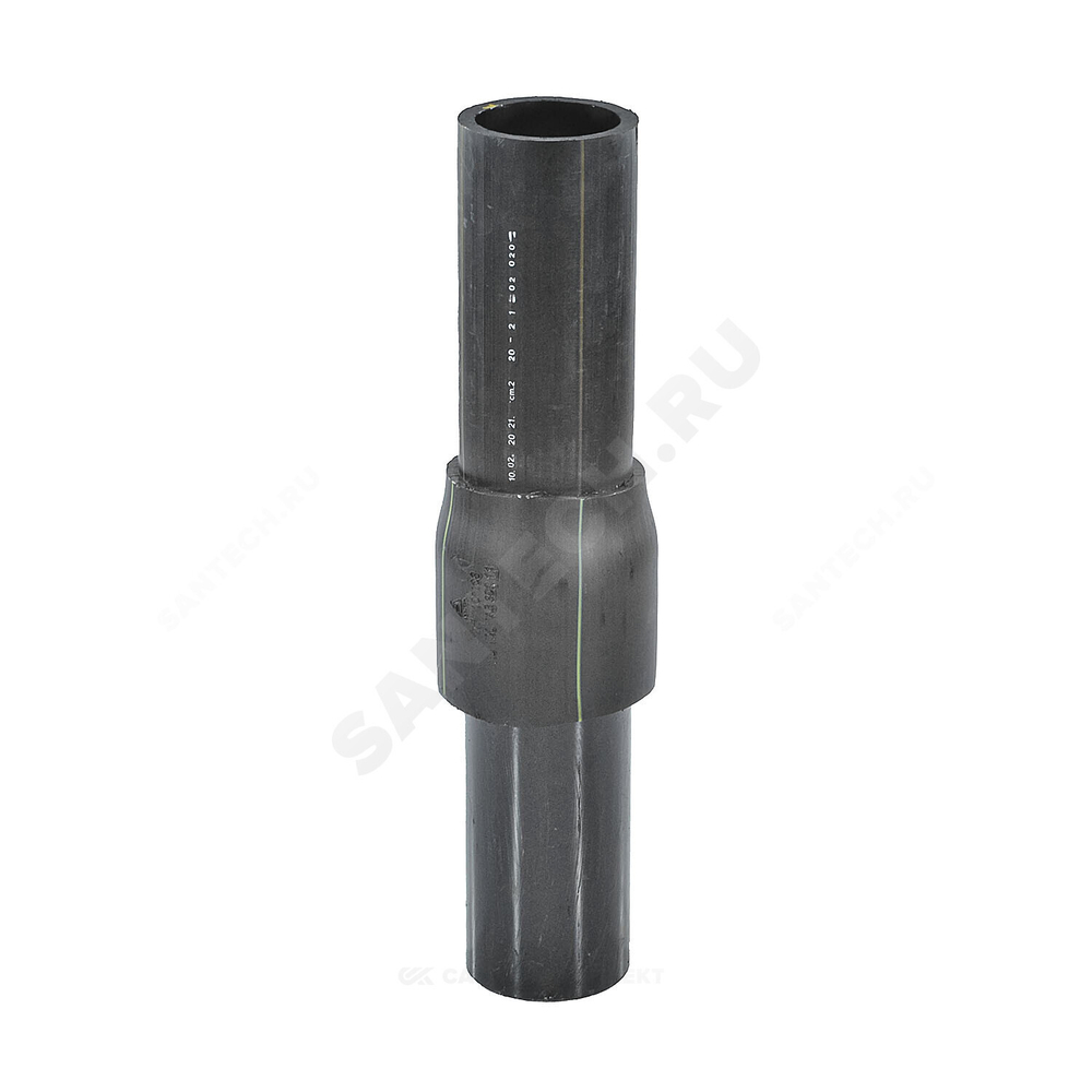 Переход ПЭ100-сталь неразъемный газ Дн 110х108 SDR11