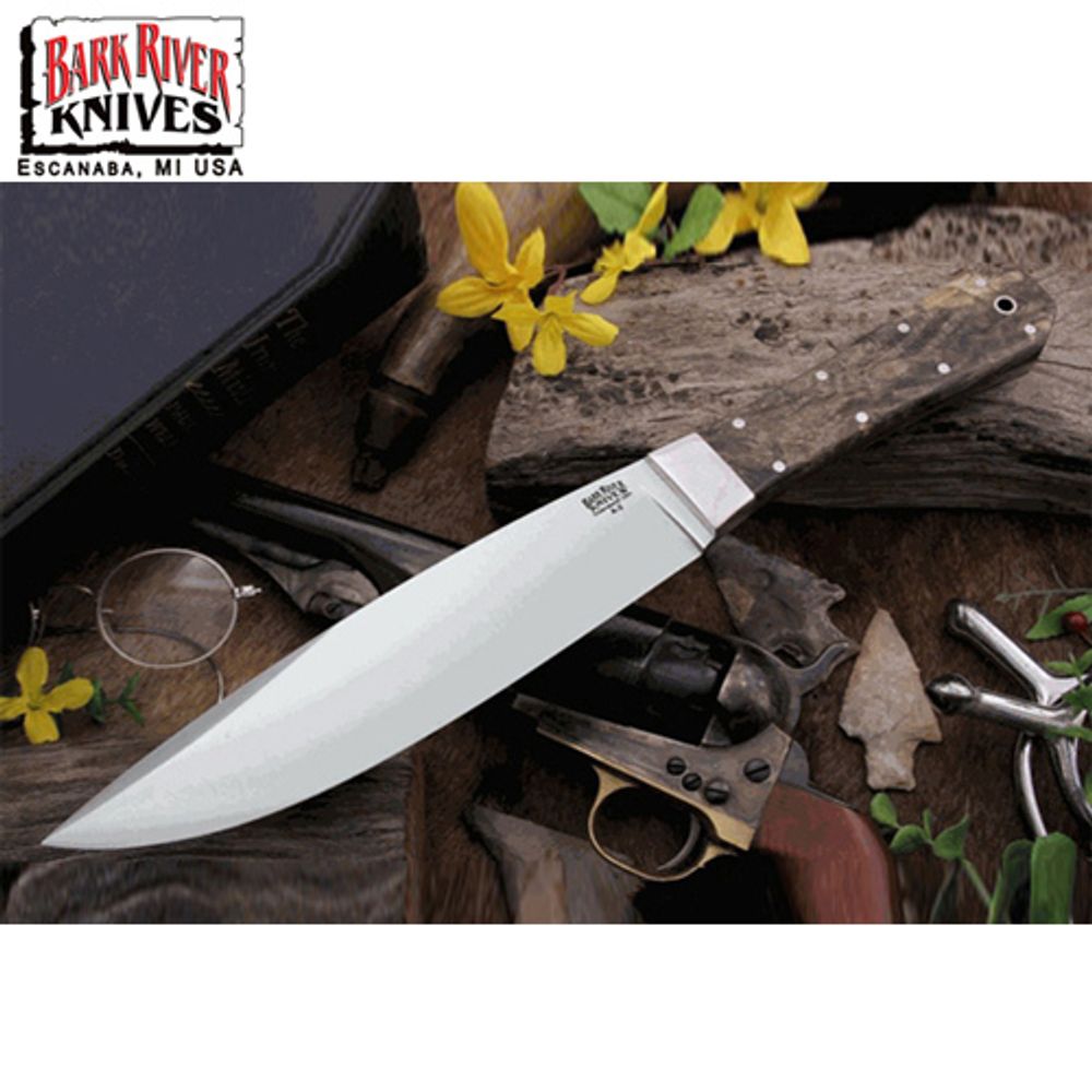 Нож Bark River модель Rogue California Buckeye Burl
