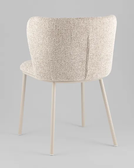 Стул Fluit, светло-серый, серые ножки