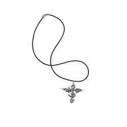 "Торн" подвеска в серебряном покрытии из коллекции "Dragon" от Jenavi с замком карабин